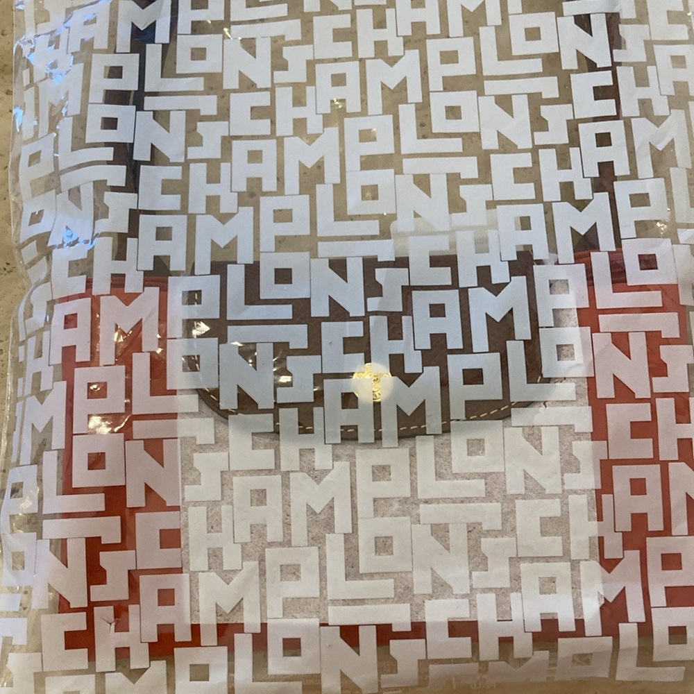 [Longchamp] Le Pliage Orig Med Nylon Tote | Tomato - Picture 9 of 9